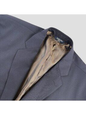 Joseph & Feiss Men’s 100% Wool Blazer Jacket Blue • 52L